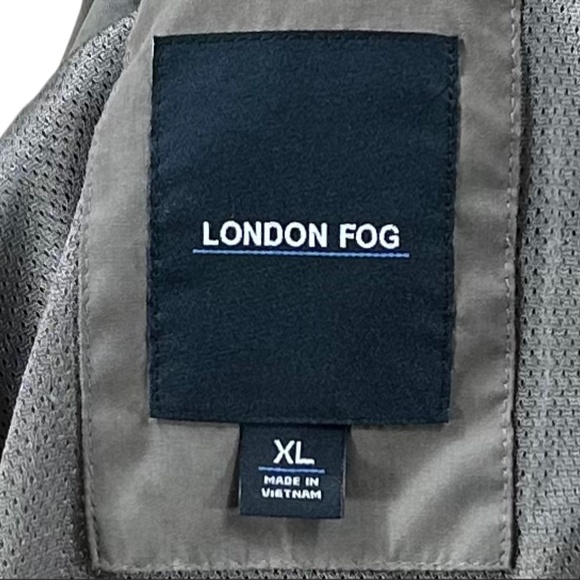 London Fog Men's Full Zip Golf Bomber Windbreaker Jacket Size XL - Picture 4 of 13